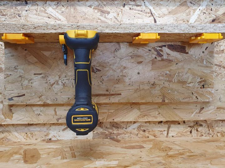 Stealthmounts Tool Mount DEWALT 18V 20V XR Tools Yellow 4pk, large image number 4
