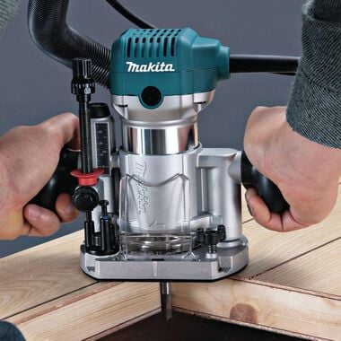 Makita 1-1/4 HP Compact Router Kit, large image number 10