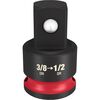 Milwaukee SHOCKWAVE Impact Duty Adapter 3/8inch Drive to 1/2inch Drive, small