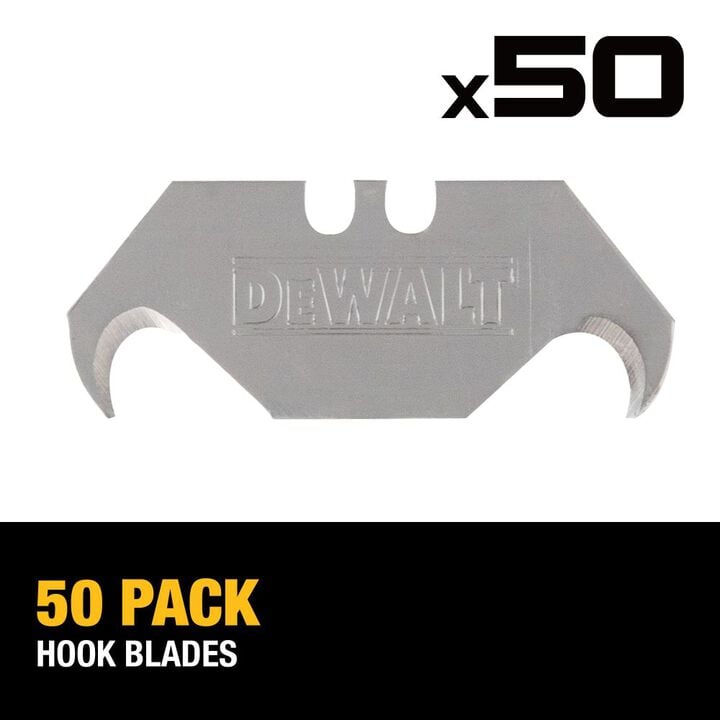 DEWALT 2-1/2 Inch Bi-Metal Utility Knife Blade, 50 Pieces, large image number 4