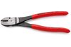 Knipex 8 Inch Length Red High Leverage Diagonal Cutter with Plastic, small image number 2
