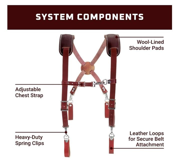 Occidental Leather Work Suspenders, large image number 3