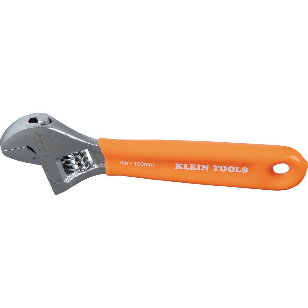 Klein Tools 4 Inch Extra-Capacity Adjustable Wrench, large image number 10