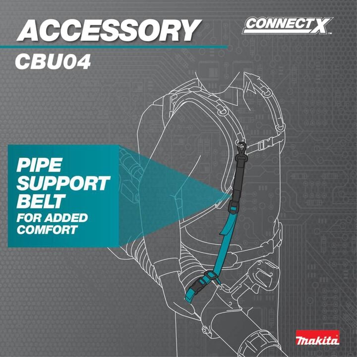 Makita 40V max ConnectX Brushless Backpack Blower (Bare Tool), large image number 11