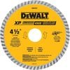 DEWALT 4 1/2 Inch XP Industrial Turbo Rim Diamond Blade for Stone and Masonry, small image number 1