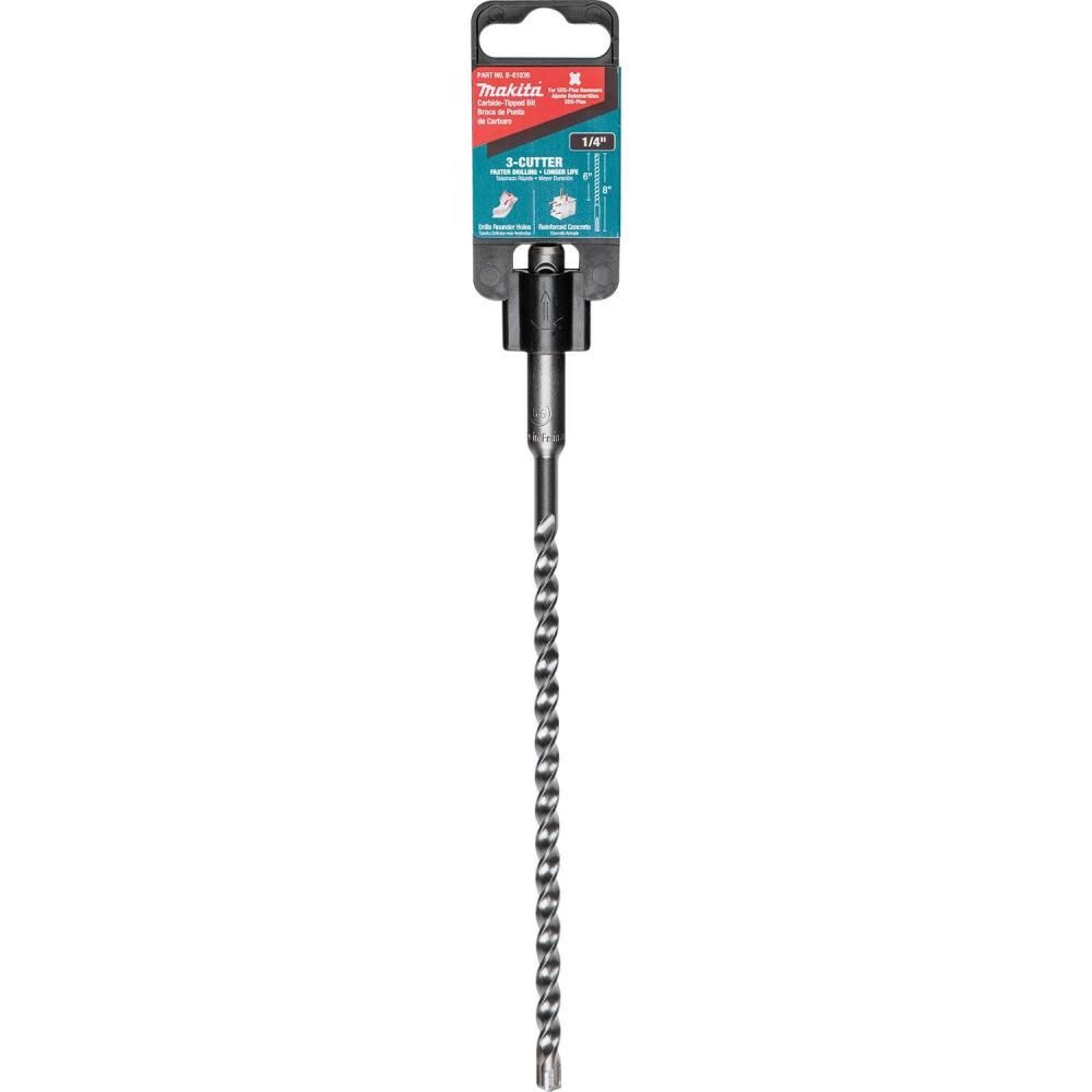 Makita 1/4in x 8in SDS Plus Bit 3 Cutter, large image number 12