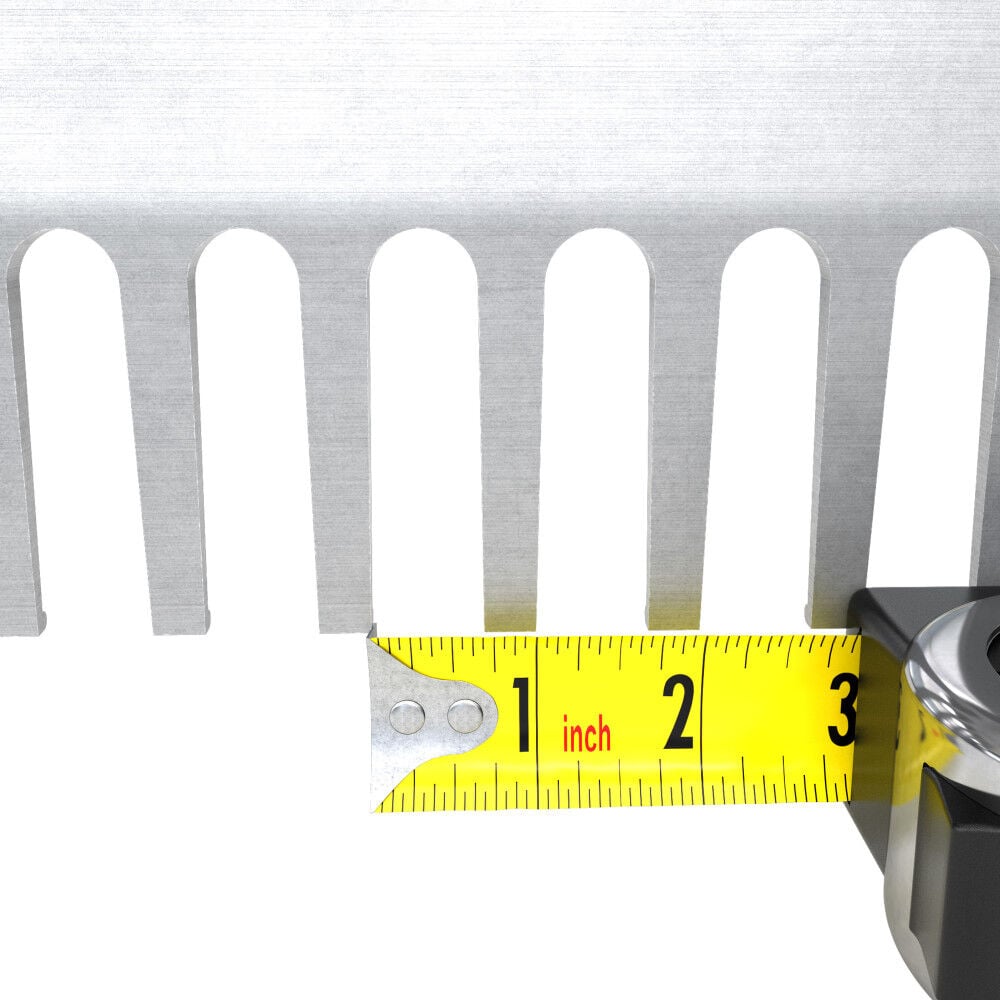 Bon Tool 36 Inch Landscape Rake with 72 Inch Aluminum Handle, large image number 5