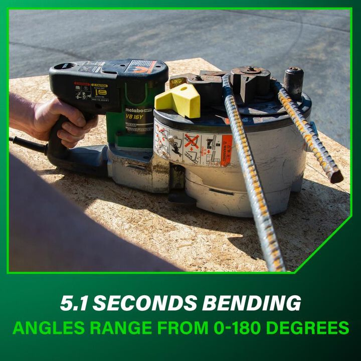 Metabo HPT Portable #5 Rebar Bender/Cutter, large image number 6