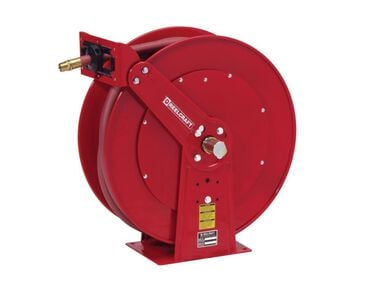 Reelcraft 1 In. x 50 Ft. Spring Retractable Hose Reel with Hose Steel, large image number 0
