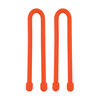 Nite Ize Gear Tie Reusable Rubber Twist Tie 6in 2pk Br. Orange, small