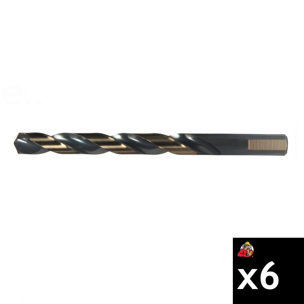Viking Drill 5/16 Inch Type 240-AQ HSS Jobber Length Drill Bit Bundle, 6 Pieces, large image number 1