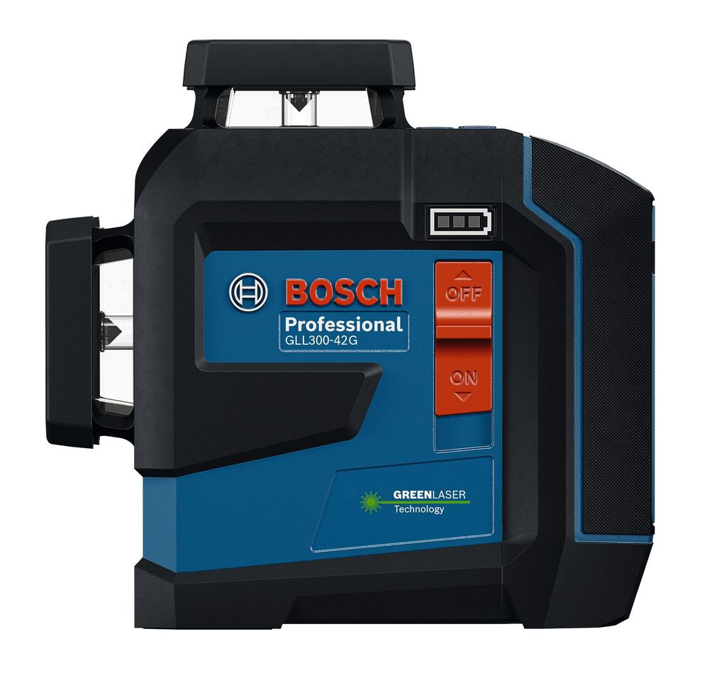 Bosch 3.7V 360-Degree Green-Beam Three-Plane Leveling and Alignment Laser, Reconditioned, large image number 3