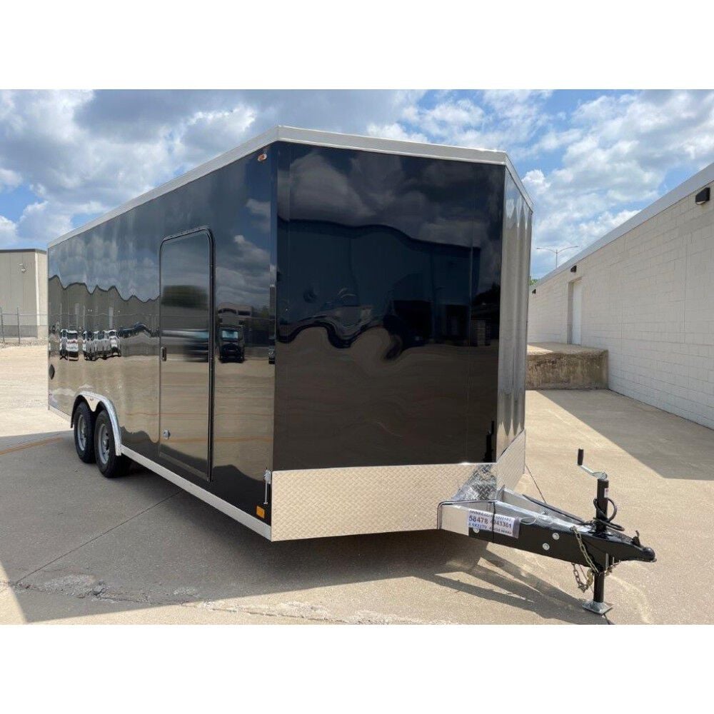 Legend Premium Trailers 22ft TV Thunder V-Nose 6-Bolt Tandem Axle Enclosed Trailer – 8.5X22TVTA52