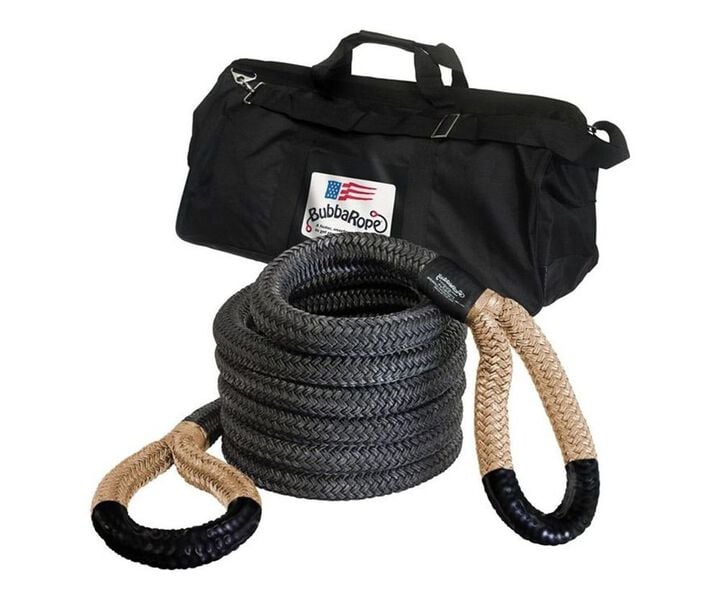 Bubba Rope Extreme 2 Inch x 30 Ft. Tan Power Stretch Off-Road Recovery Rope