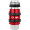 Milton 5 In ONE S-1750 Universal Safety Exhaust Quick-Connect Industrial Coupler 1/4in FNPT, small image number 4