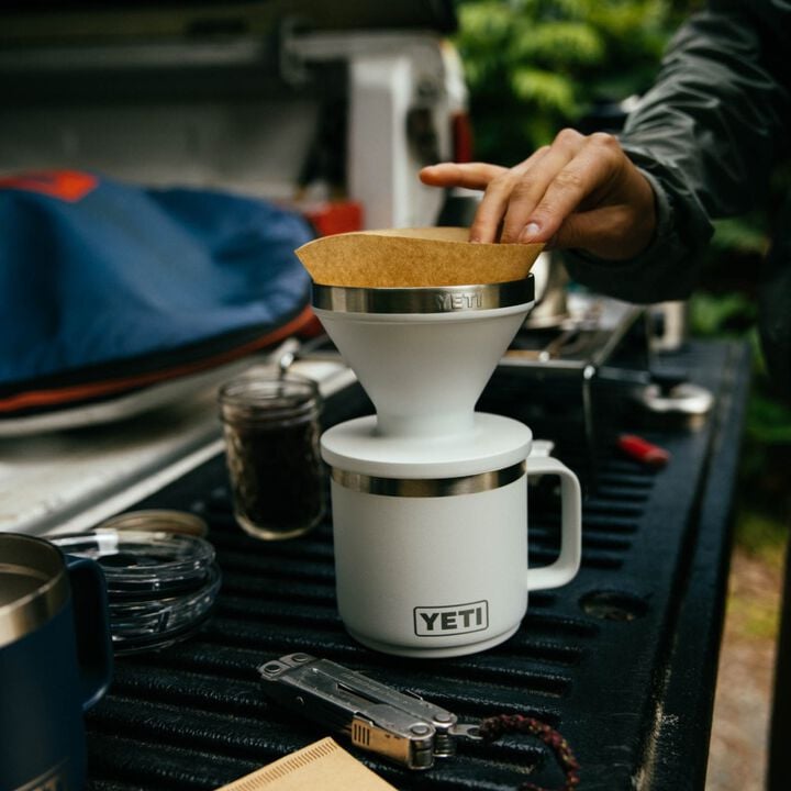 YETI Rambler 18/8 Stainless Steel Pour Over White, large image number 8