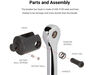 Tekton 3/8 Inch x 18 Inch & 1/2 Inch x 24 Inch Comfort Grip Breaker Bar Set, small image number 5