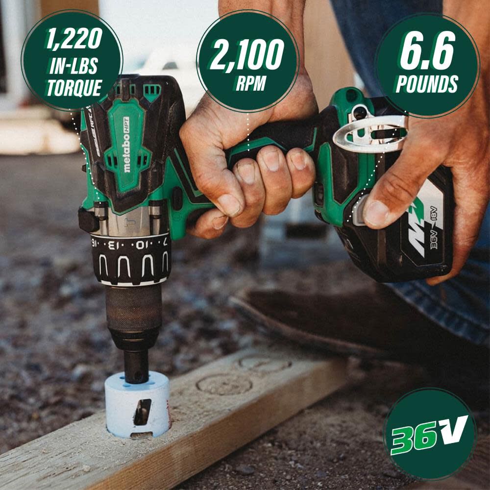 Metabo hpt 36v hammer drill hot sale