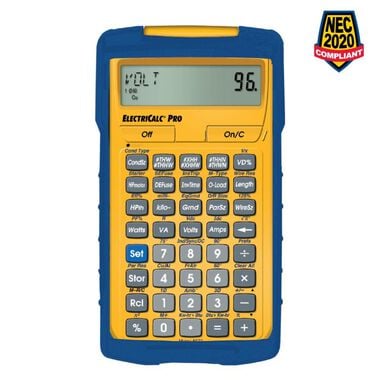 Calculated Industries ElectriCalc Pro Electrical Code Calculator