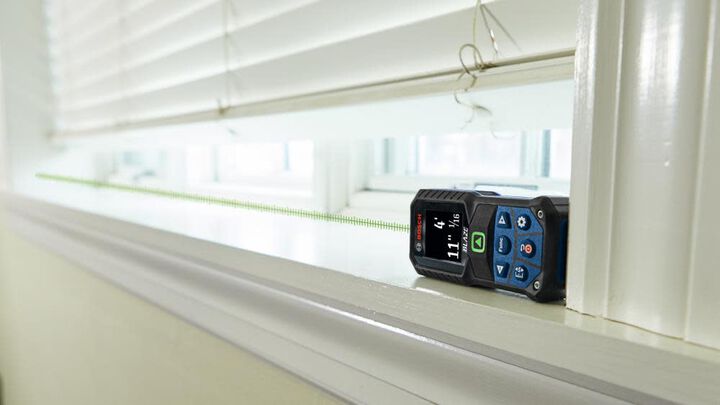 Bosch BLAZE Connected Green Beam Laser Distance Measurer 165', large image number 17