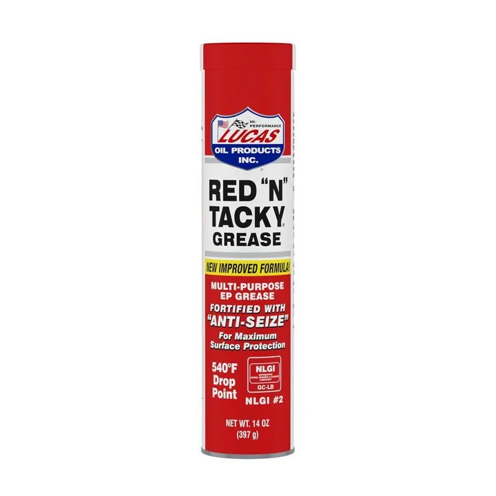 Lucas Oil 14 Oz Cartridge Red N Tacky Grease