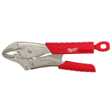 Milwaukee 10 in. TORQUE LOCK Curved Jaw Locking Pliers With Grip, large image number 0