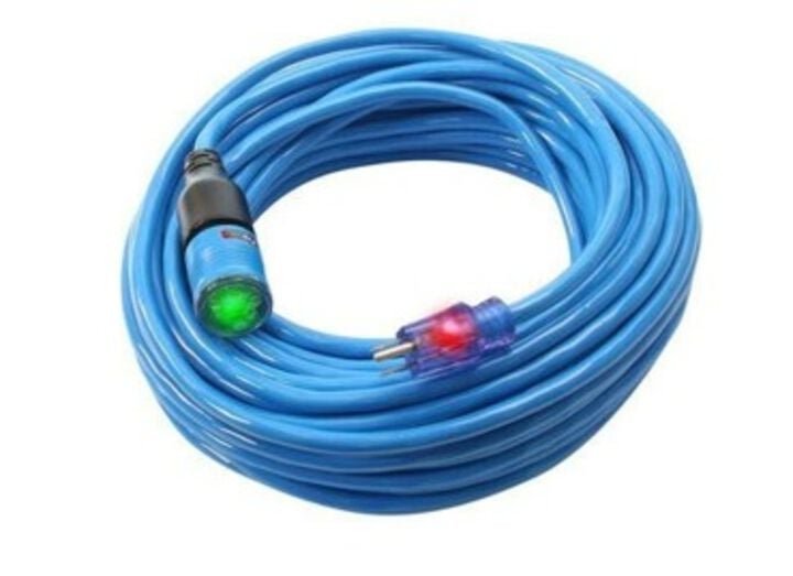 Century Wire Sub Zero 25 ft 12/3 SJEOW Blue Coldweather Extension Cords