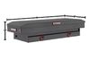 Weather Guard Saddle Truck Tool Box Aluminum Compact Gunmetal Gray, small image number 5