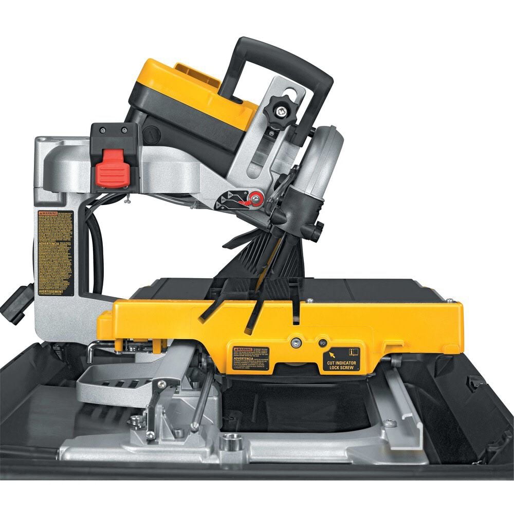 DEWALT 10 Inch Corded Wet Tile Saw & Wet Tile Saw Stand for D24000 Bundle, large image number 7