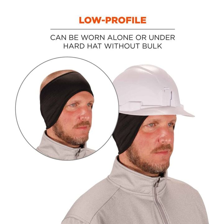 Ergodyne 2 Layer Winter Headband Fleece Spandex, large image number 4