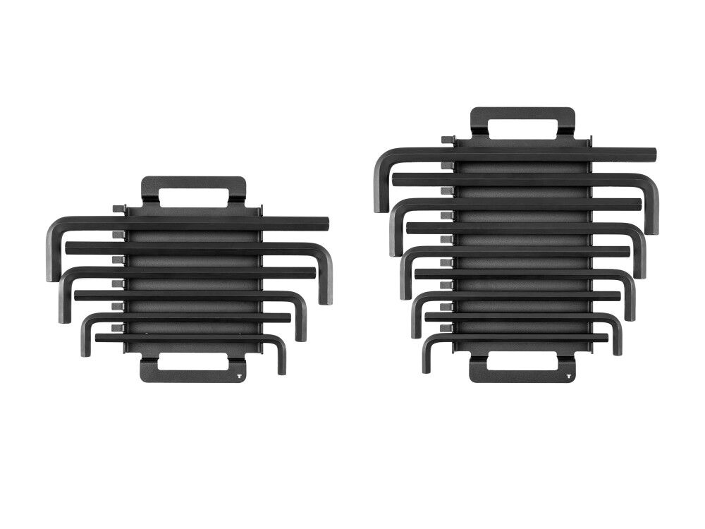 Tekton Flat End Hex L-Key Set with Racks, 15 Pieces, 7/16-3/4 Inch, 11-19 mm, large image number 2