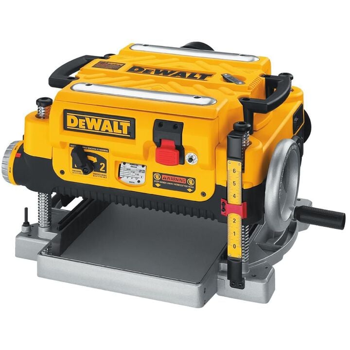 DEWALT Thickness Planer 13in 2 Speed 3 Knife Kit with Tables and Replacement Knives, large image number 1