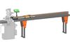 Tigerstop 10' Saw Fence System Automatic Pusher and Stop Gauge, small image number 1