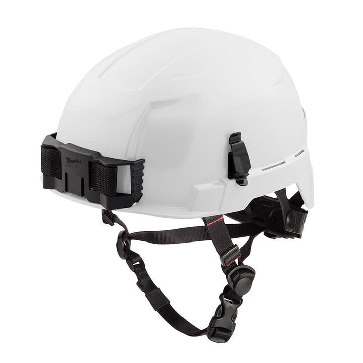 Milwaukee White Helmet with BOLT Class E