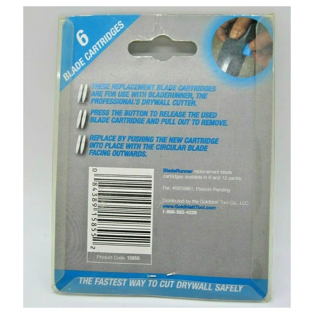 Goldblatt Blade Runner Replacement Blade Cartridge 6pk, large image number 2