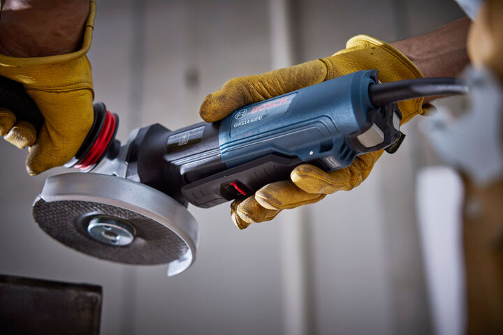 Bosch 6 Inch Angle Grinder with No Lock-On Paddle Switch, Reconditioned, large image number 5