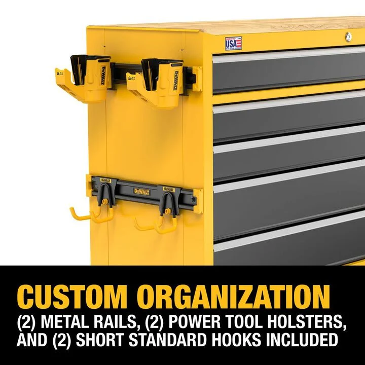 DEWALT 52 Inch Wide 8 Drawer Mobile Workstation, large image number 7