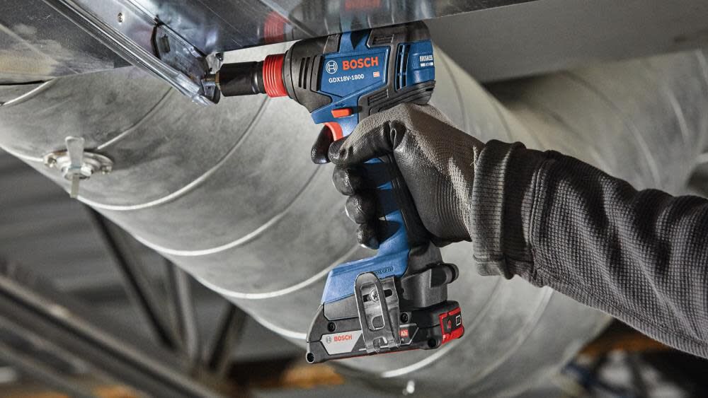 Bosch 18V Two In One 1 4 in 1 2 in Bit Socket Impact Driver