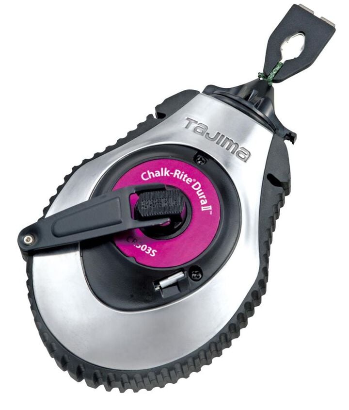 Tajima Extra Heavy Duty Dura Chalk Box with 1.8 mm Snap Line x 100 Ft.