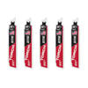 Milwaukee 6 Inch 10TPI TORCH Nitrus Carbide Reciprocating Saw Blade 5pk, small image number 1