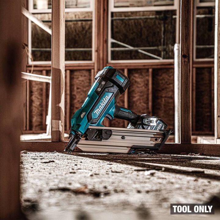 Makita 40V Max XGT Brushless Cordless 30 Degree Clipped Head 3-1/2 Inch Framing Nailer (Bare Tool), large image number 4