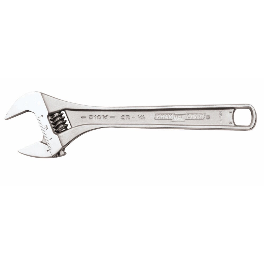 Channellock 24 In. Adjustable Wrench Chrome Finish, large image number 1