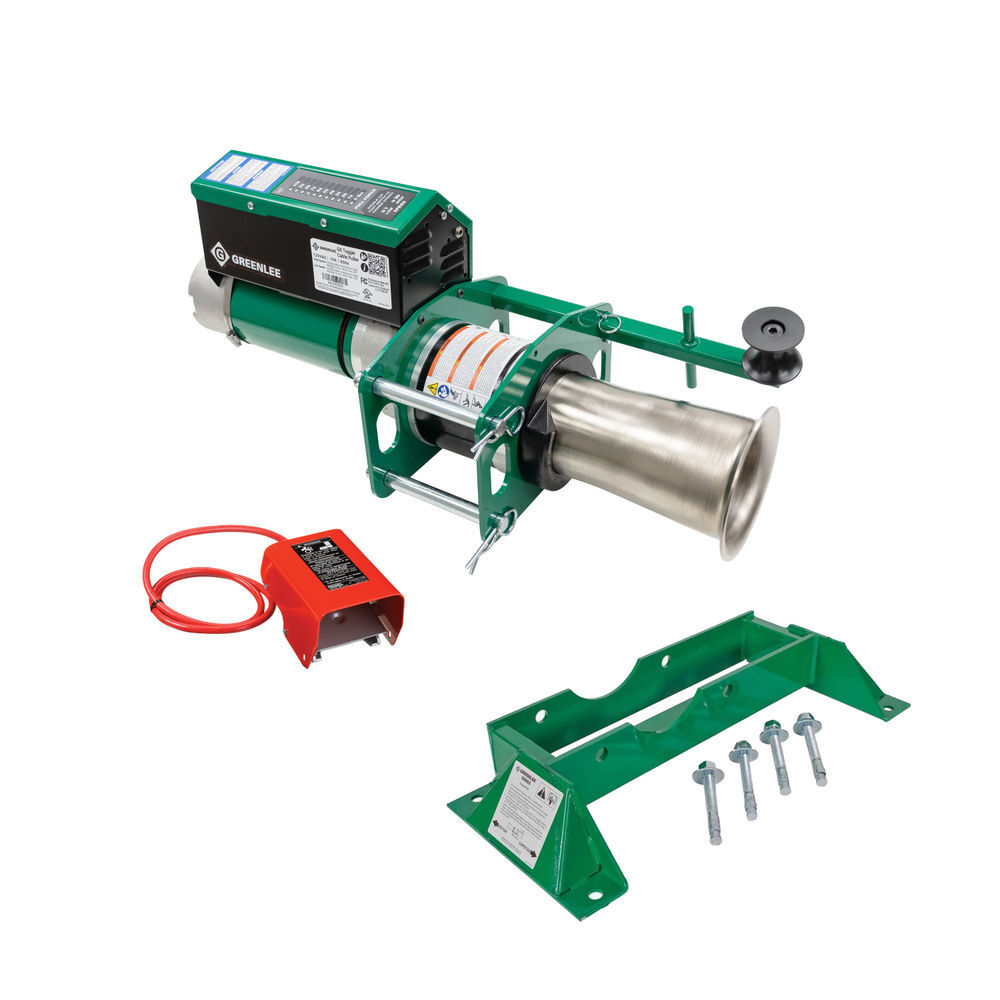 Greenlee GX10 10k Tugger with Floor Mount, large image number 2