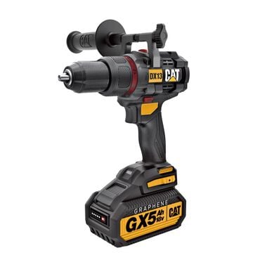 CAT 18V 1/2 in Cordless Hammer Drill with Graphene Battery