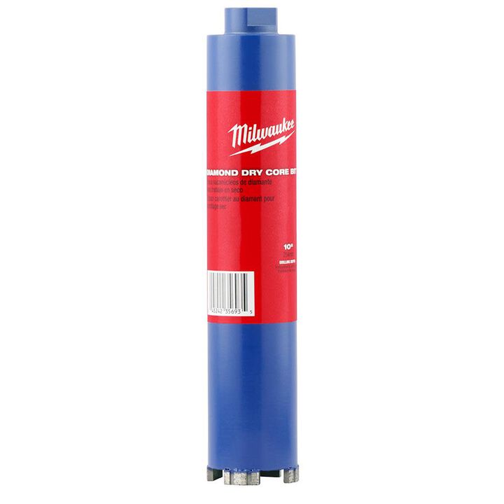 Milwaukee 2-1/2 in. Dry Core Masonry Bit