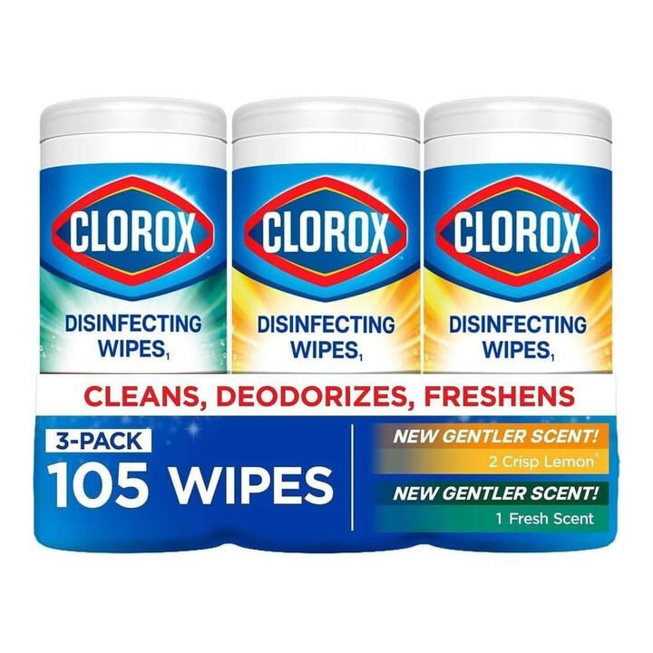 Clorox Disinfecting Cleaning Wipes, 3 Canisters, large image number 17