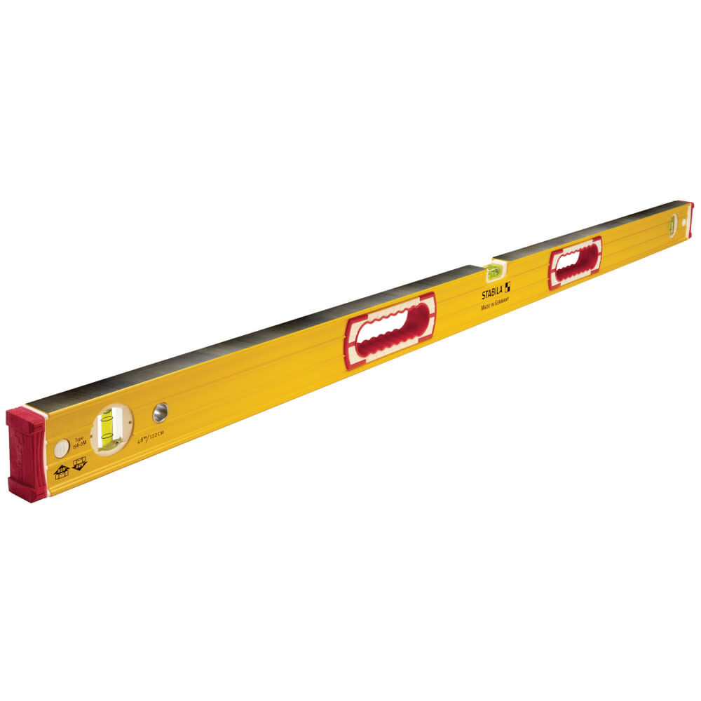 Stabila 48 Inch Type 196-2 Magnetic Spirit Level Tool, large image number 1