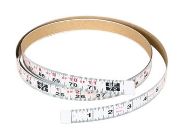 Delta Adhesive-Backed Measuring Tape 6-ft