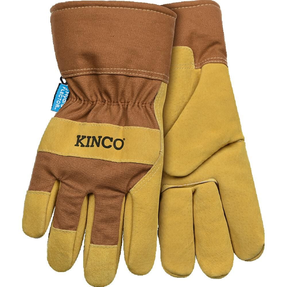 Kinco Hydroflector Waterproof Sueded Pigskin Palm Glove Size XL – 1958-XL