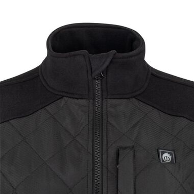 DEWALT Womens Hybrid Heated Jacket, Black, XL, large image number 2